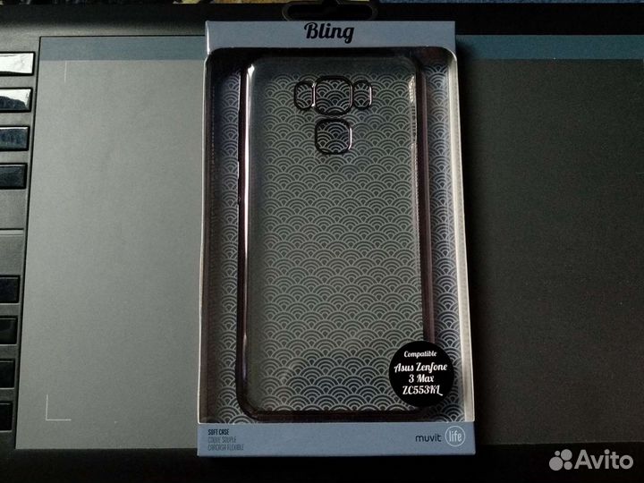 Силиконовый чехол Asus Zenfone 3 Max ZC553KL