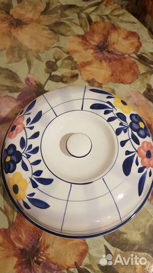 Блюдо большое керамическое германия