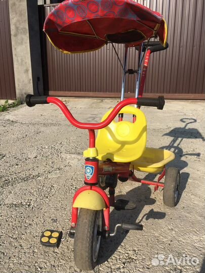 Велосипед детский трёхколёсный