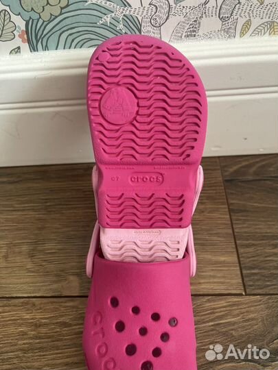 Кроксы для девочки Crocs С7