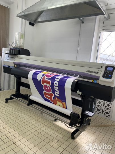 Интерьерная широкоформатная экосольвентная печать