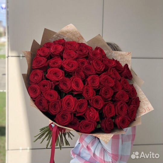 Розы 51 шт 70 см