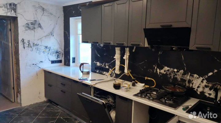 Кухня прямая модульная новая