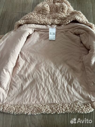 Меховая Куртка для девочки 92