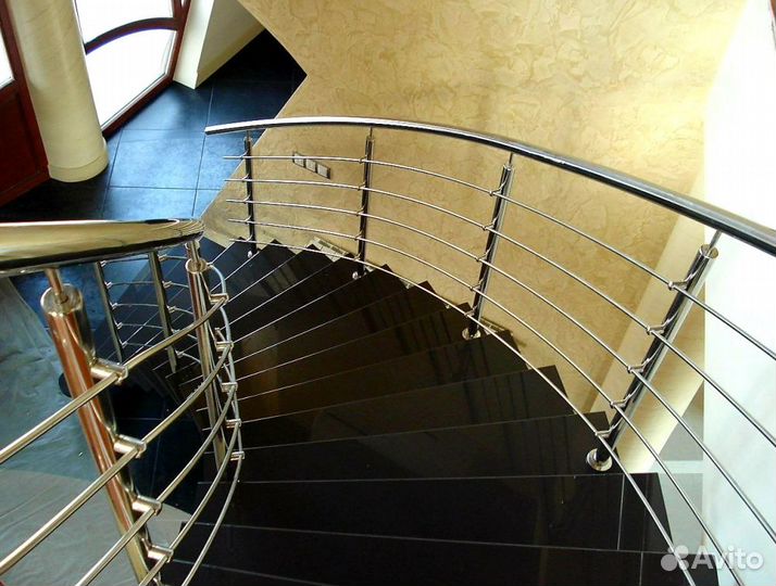 Перила для лестниц из нержавеющей стали