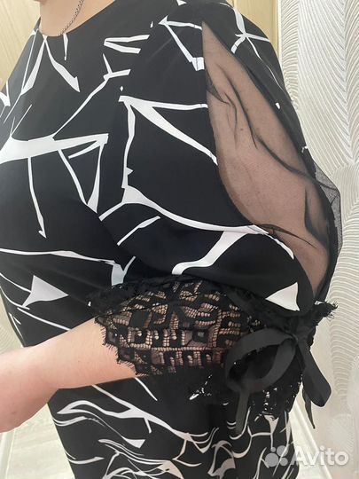 Нарядное женское платье больших размеров