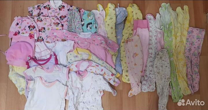 Детские вещи пакетом для девочек