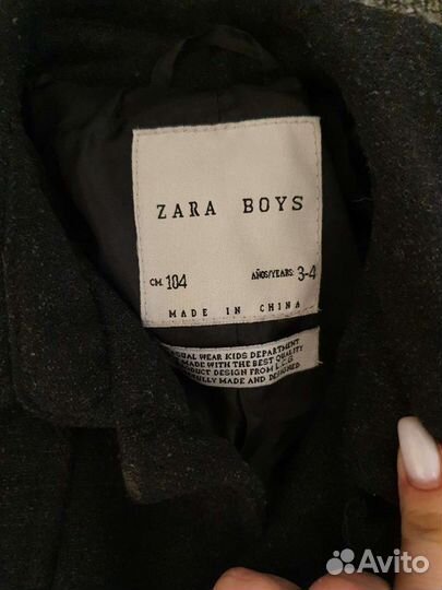 Пальто для мальчика zara