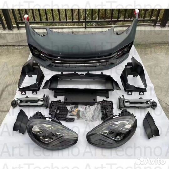 Обвес рестайлинг Porsche Panamera 970 под 971