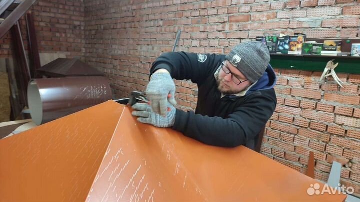 Гибка листового металла; изготовление колпаков