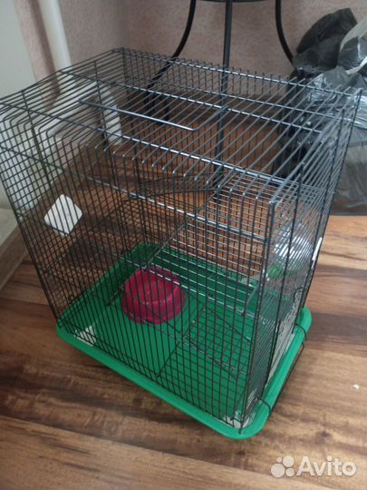 Клетка для Хомяка пластиковая