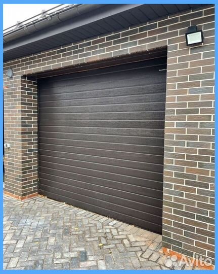 Автоматические гаражные секционные ворота