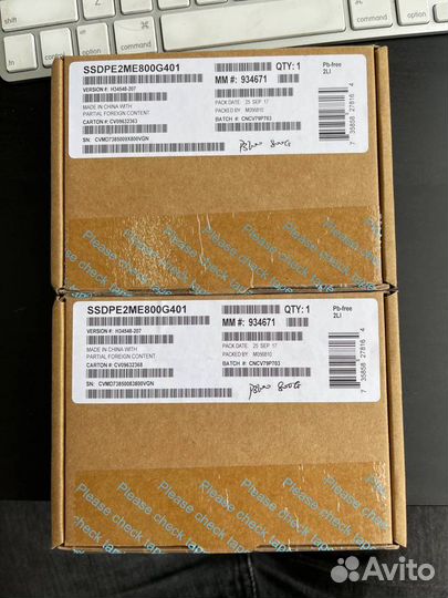 Intel SSD DC P3600 Series 800GB ssdpe2ME800G4