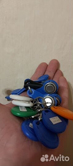 Магнитные ключи разных домофонов