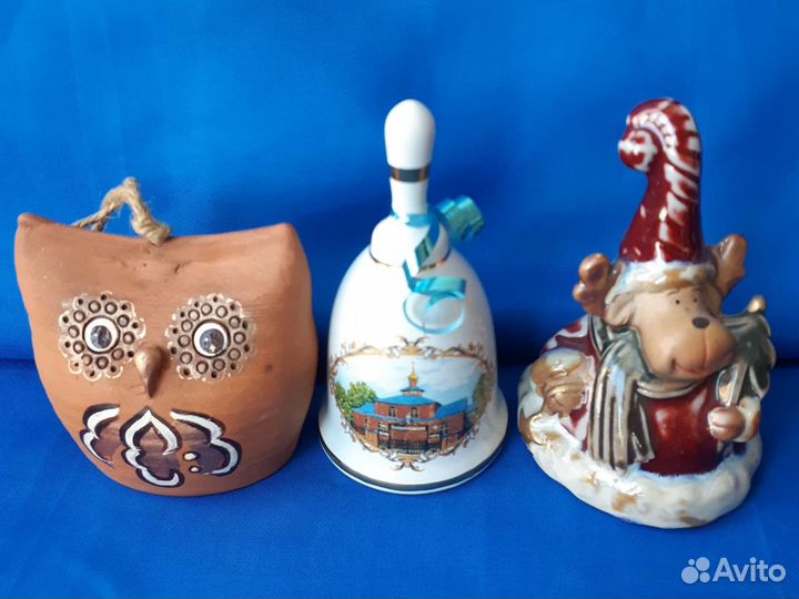 Фигурки сувениры копилки колокольчики