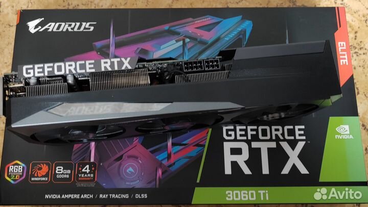 Aorus GeForce RTX 3060 Ti Elite 8G (Samsung)