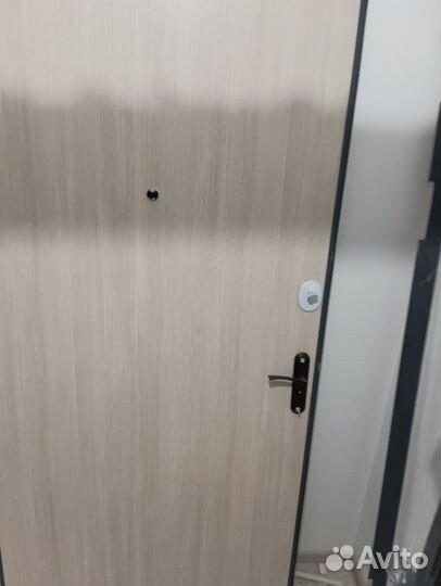 Дверь входная металлическая от застройщика