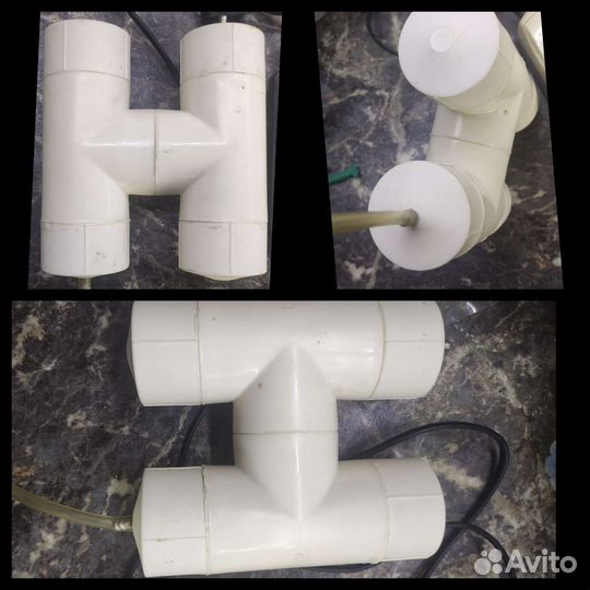 Компрессор,ресивер,декор для аквариума со2