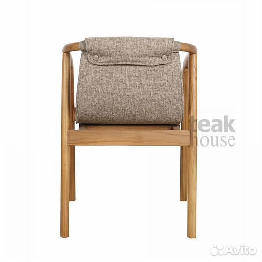Стул с подлокотниками из массива Тика Meno