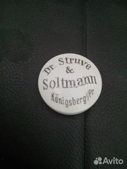 Германия фарфор Пробка Крышка Кенигсберг