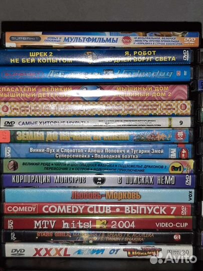 Cd, dvd диски фильмы, мультфильмы, музыка
