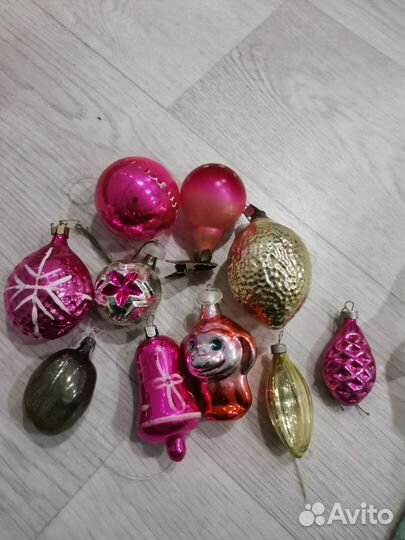 Елочные игрушки СССР