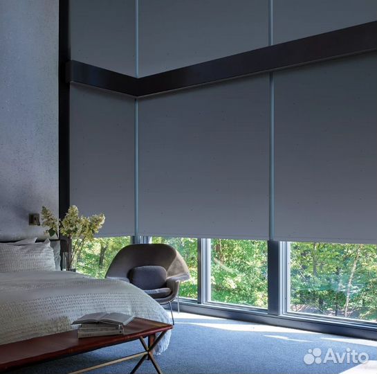 Рулонные шторы Blackout Intrinsic. Без доплат и пе