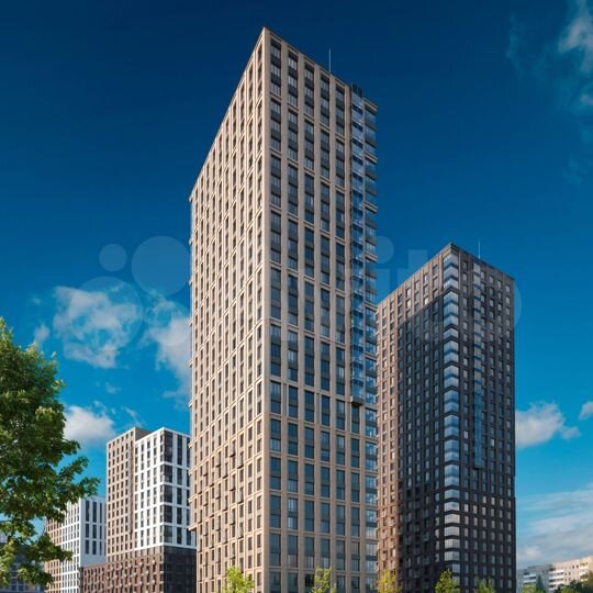 Квартира-студия, 31,3 м², 2/16 эт.