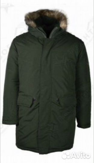 Куртка парка демисезонная офицерская Аляска