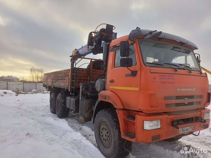 Камаз манипулятор вездеход,полнопривод стрела 19м