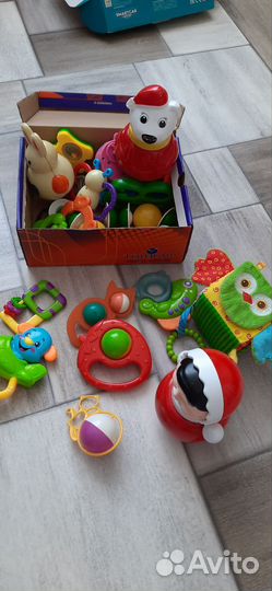 Погремушки коробка