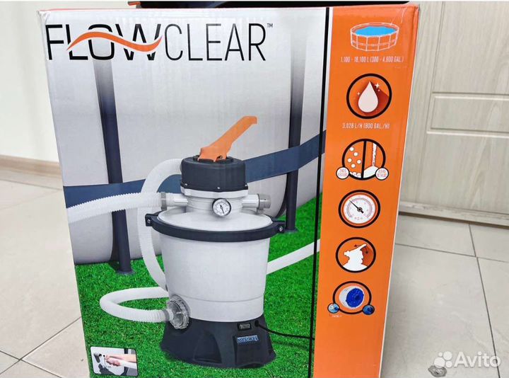 Песочный фильтр насос для вашего бассейна