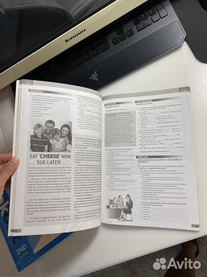 Учебник и рабочая тетрадь по английскому speak out