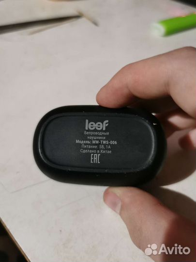 Беспроводные наушники leef MW-TWS-006