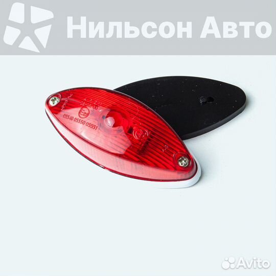 Габарит на будку LED красный, евросвет