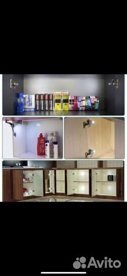 Светильники в шкаф