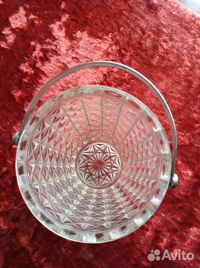Вазочки стеклянные СССР