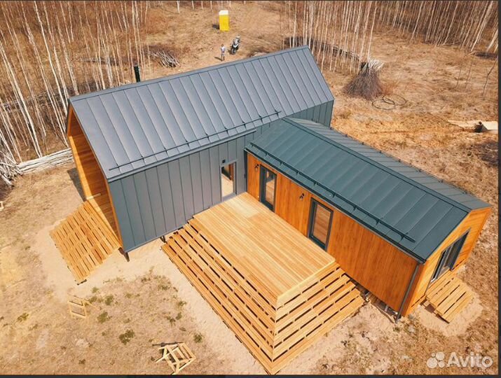 Фальцевая кровля. Кликфальц