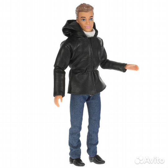 Кукла Алекс в зимней одежде Карапуз 66683-21-SA-BB