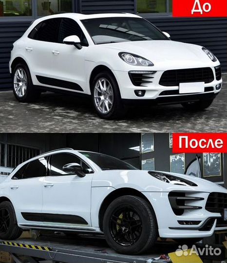 Рестайлинг комплект Porsche Macan 95B.1 в Turbo+TK