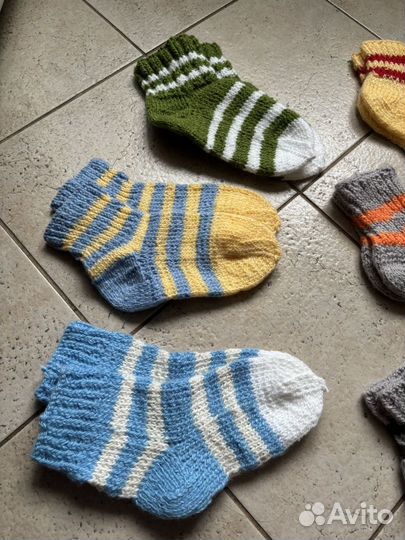 Носки вязаные ручной работы