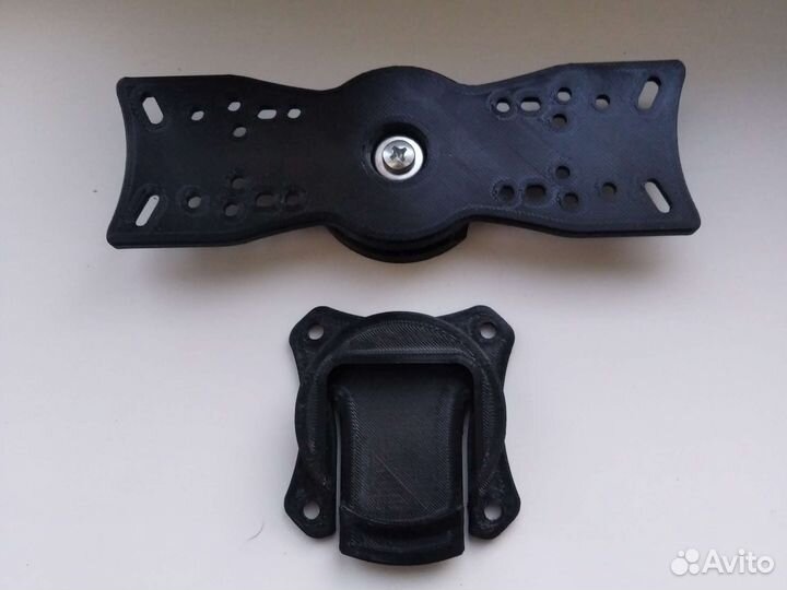 Быстросъёмное поворотное крепление для эхолота