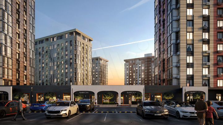 2-к. квартира, 65,2 м², 11/14 эт.