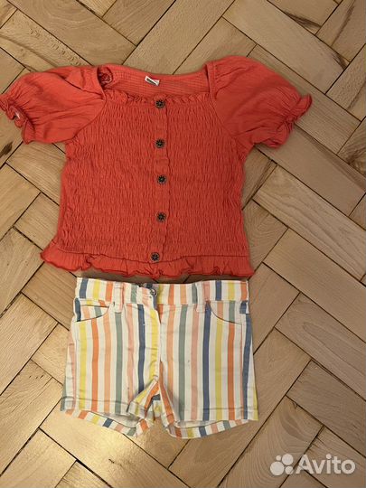 Вещи для девочки на весну- лето пакетом 92-98
