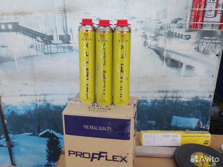 Монтажная пена зимняя Profflex 65 lite