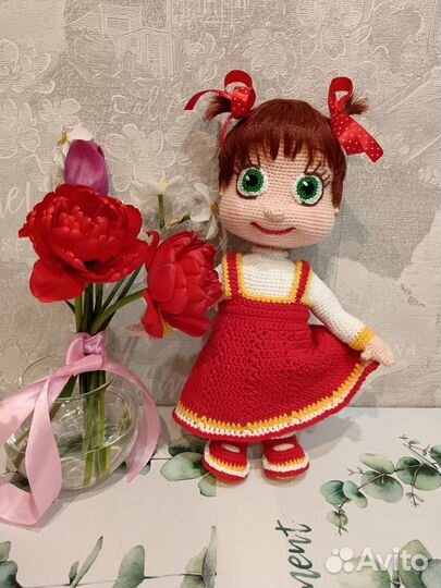 Кукла вязаная