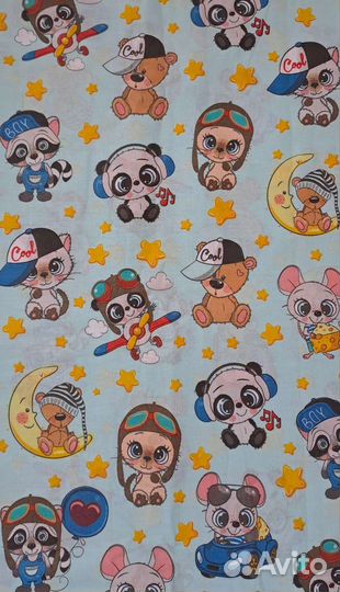 Ткань хлопок бязь поплин