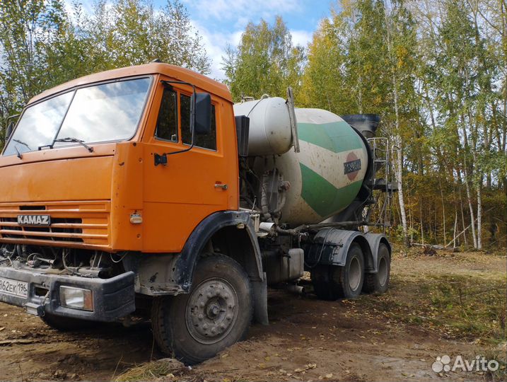 Автобетоносмеситель КамАЗ 53229, 2007