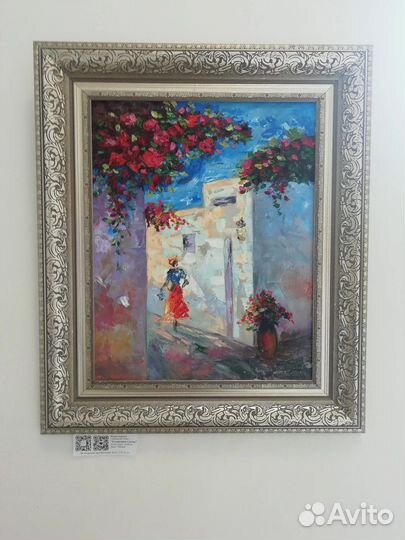 Интерьерная Картина маслом морской пейзаж