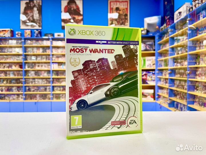 Need for Speed Most Wanted 2012 xbox 360 Диск